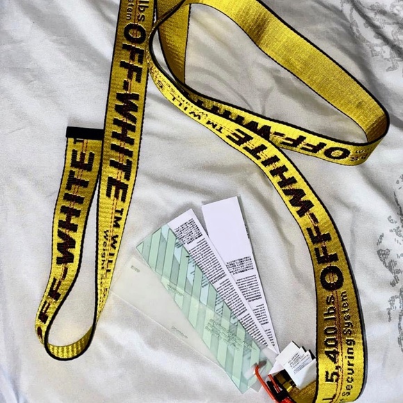 Off white  belt